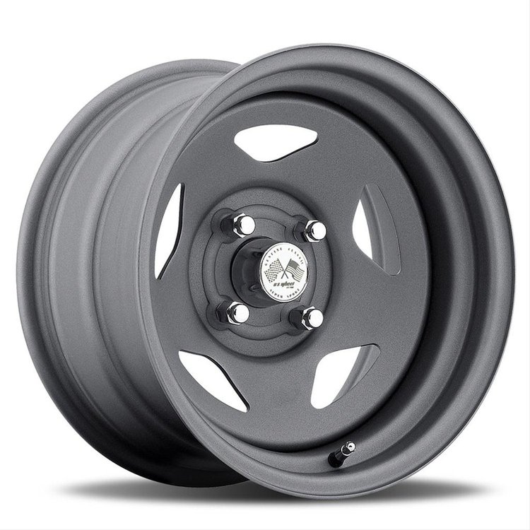021 SERIES 14X7 4X100 Bolt Circle 3.5 Backspacing 0mm Offset 2.66 Centerbore GUNMETAL Finish