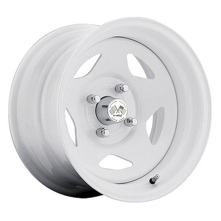 PAINTED STAR FWD DRIFTER WHITE 16 x 10 4 x 100 Bolt Circle 55 Back Spacing 0 offset 266 Center Bore 1400 lbs Load Rating