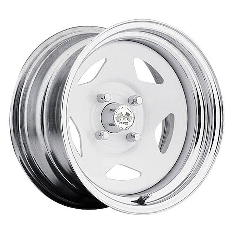White/Chrome Drifter Star (Series 021) Size: 16" x 7"