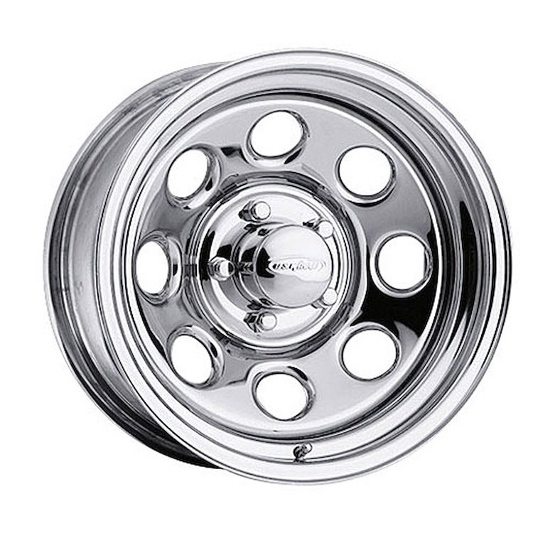 Chrome Crawler Wheel (Series 43) Size: 16" x 7"
