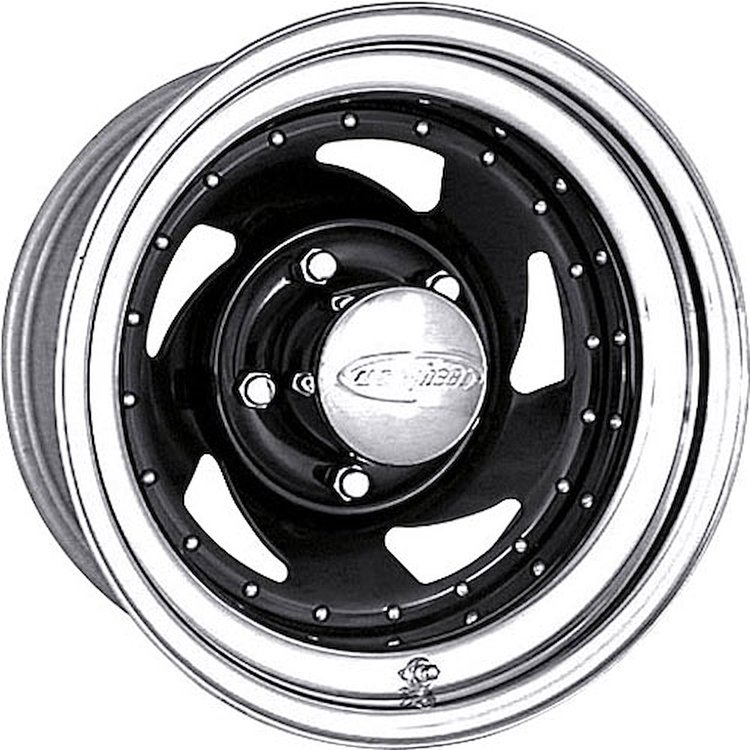 Black Blade Wheel (Series 24) Size: 16" x 7"