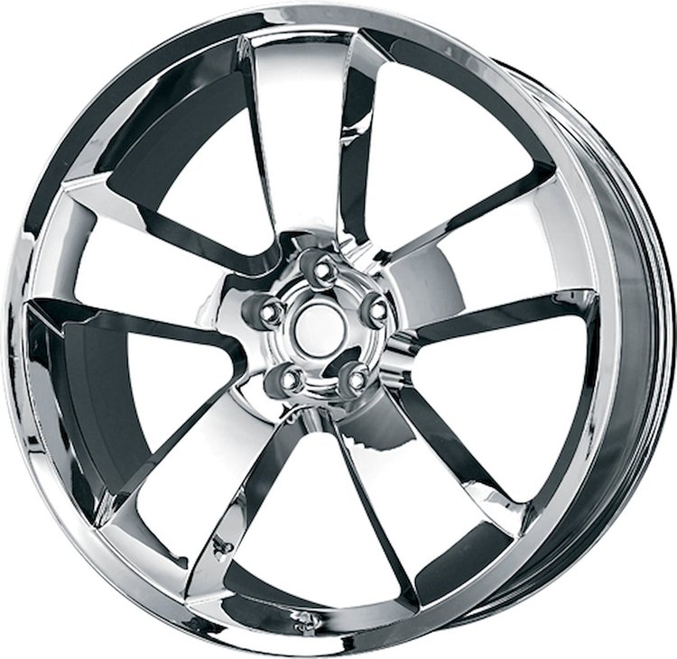 Charger SRT8 Chrome 20 X 9 5 X 115 Bolt Circle NA Back Spacing +20 offset 715 Center Bore 1598 lbs Load Rating