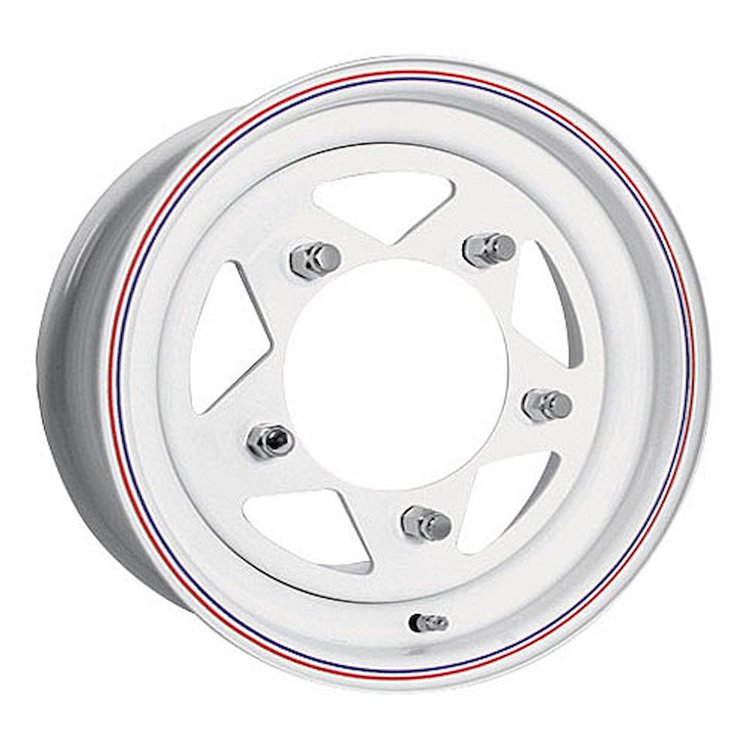 Series 27 VW Baja Star Steel Wheel [Size: 15" x 8"] White Finish