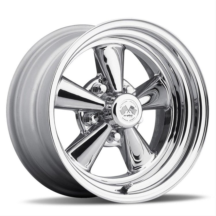 CHROME SUPER SPOKE 17X9 5X4.5 BOLT CIRCLE 4.5 BACK SP