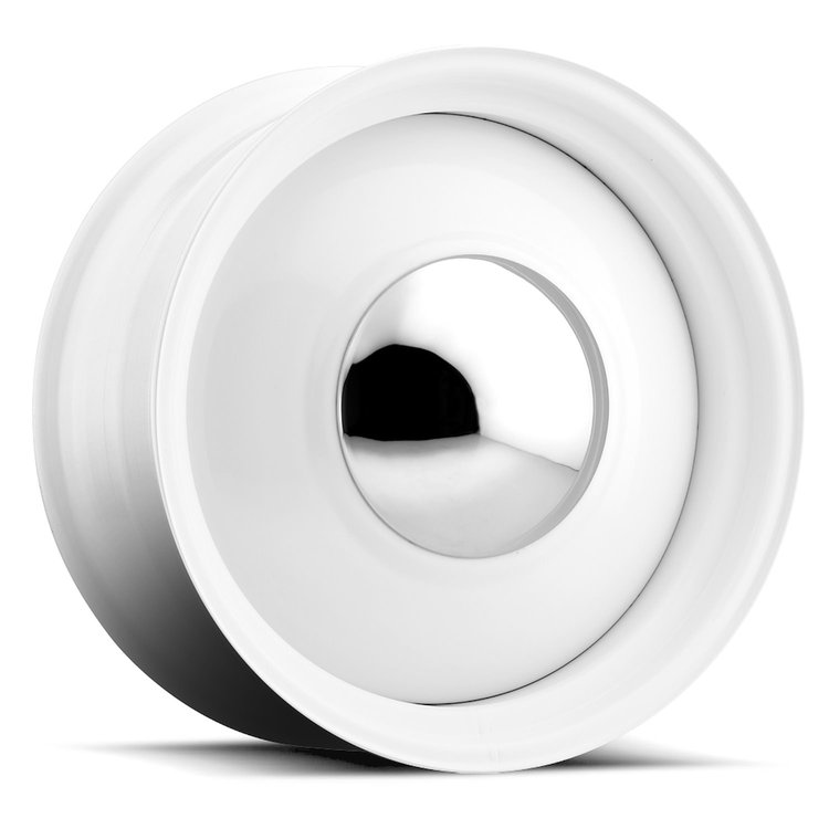 SMOOTHIE 512 Series Size: 16 x 7", Bolt Pattern: 4.5/4.75  [Gloss White]