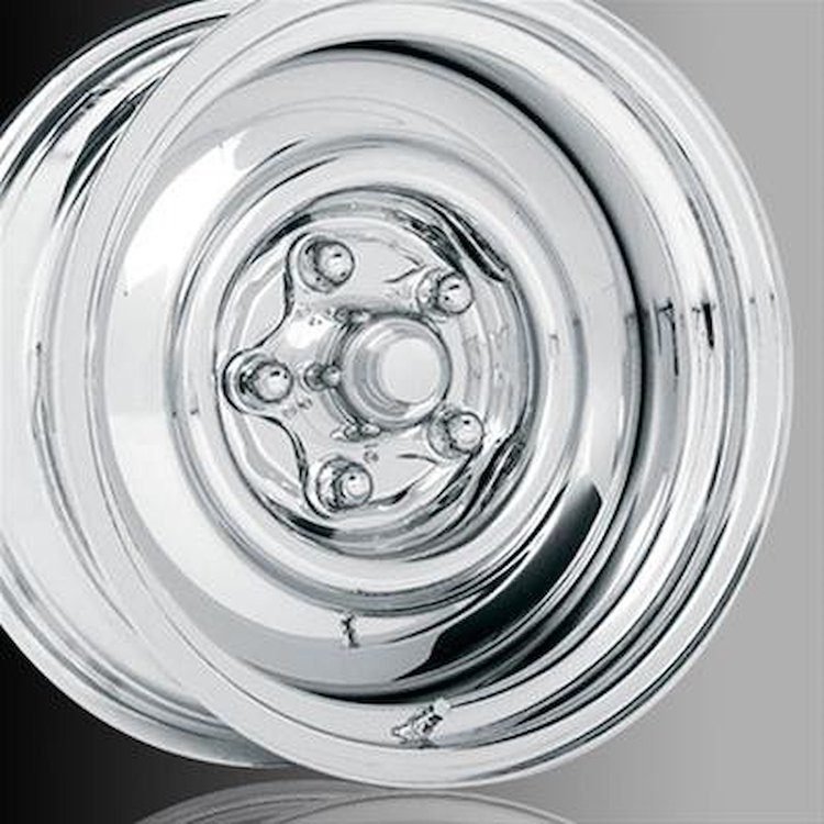 CHROME OEM 15X6 5X5.5 BOLT CIRCLE 3.75 BACK SPACING