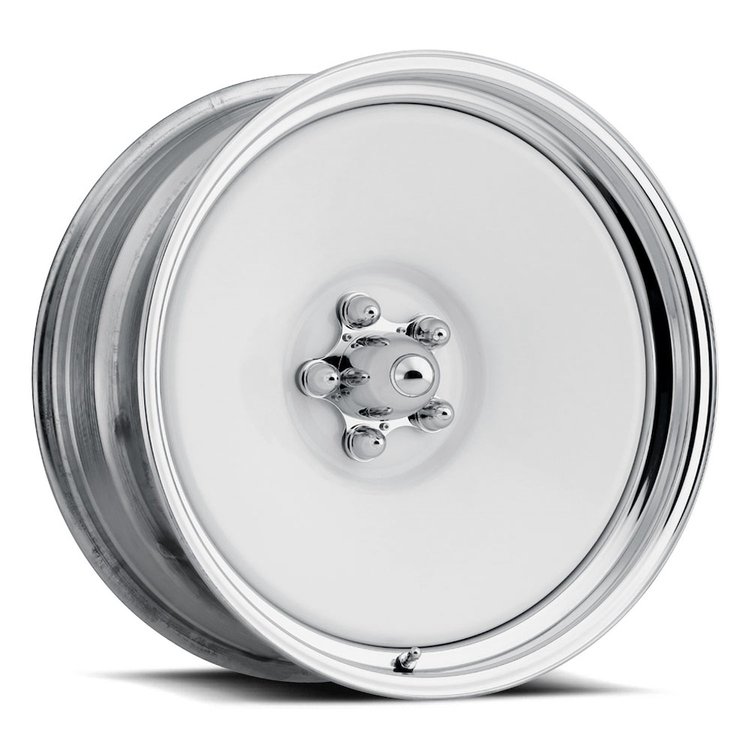 RAT ROD 661 Series Size:  6x5.5 X 20" Bolt Pattern:  6x5.5 [Gloss White]