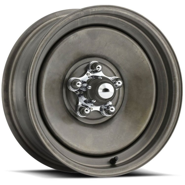Raw Finish Rat Rod Wheel (Series 69) Size: 16" x 7"