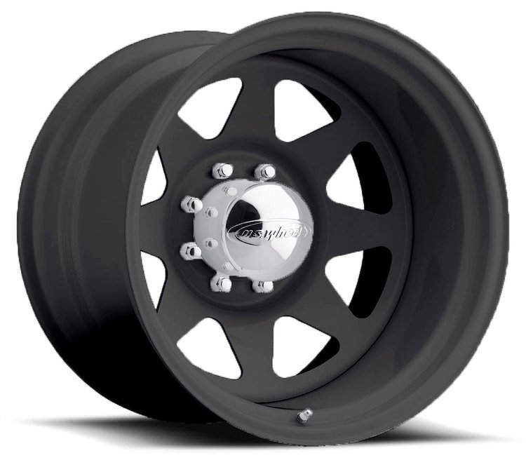 MATTE BLACK 8-SPOKE 20X11
