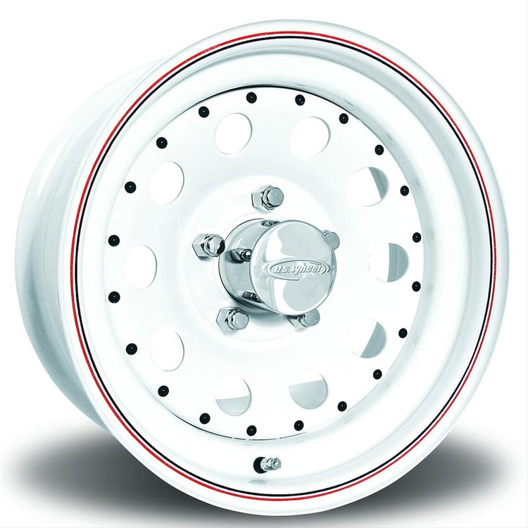 MODULAR WHITE 14X6 4X4.5 BOLT CIRCLE 3.5 BACK SPACING 0