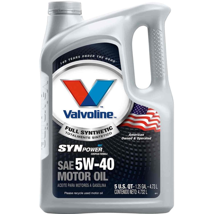 SynPower MST Full Synthetic Motor Oil 5W40