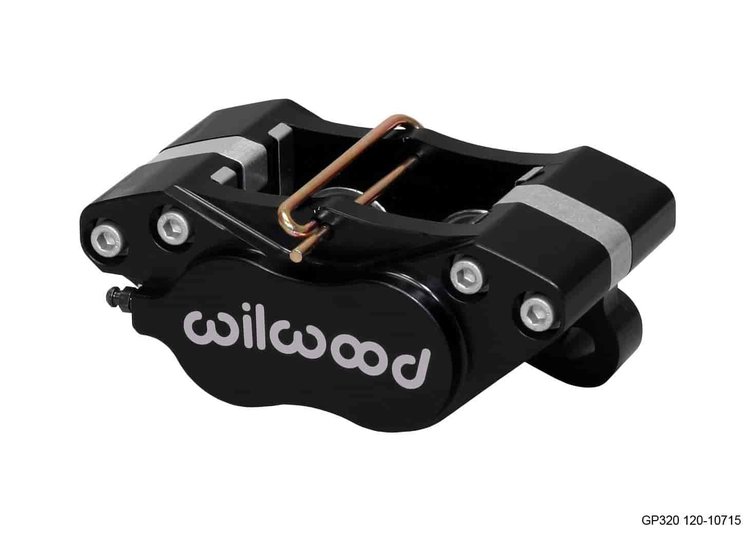 GP320 Billet 4-Piston Caliper Rotor Width: 0.81"