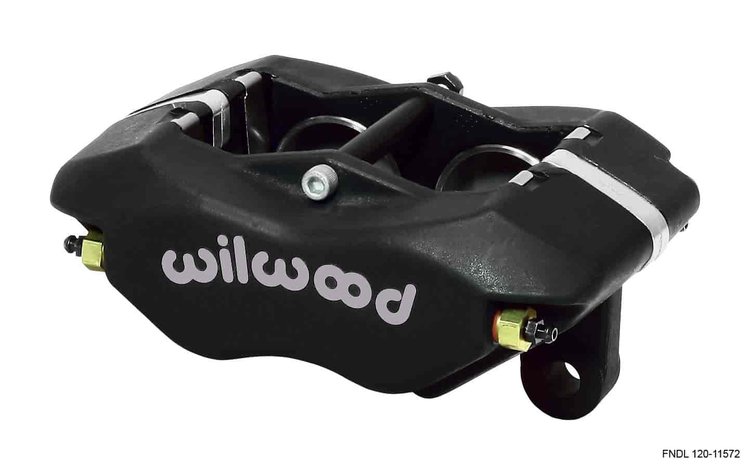Narrow Dynalite 4 Piston Billet Caliper Lug Mount