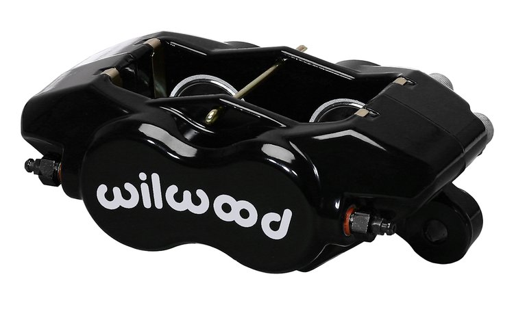 120-13843-BK Forged Billet Dynalite Internal 4-Piston Caliper [Black]