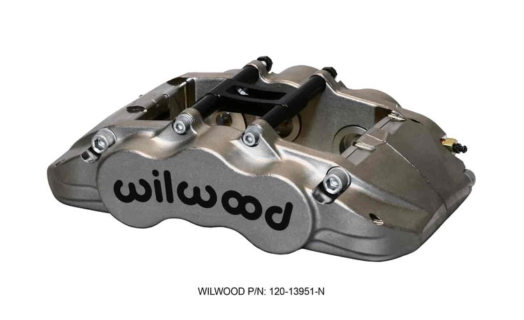 GN6R 6 Piston Brake Caliper Radial Mount