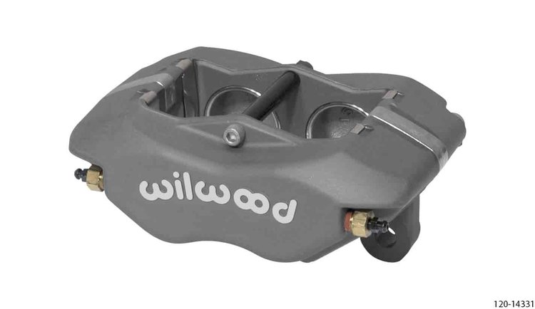 Narrow Dynalite 4 Piston Billet Caliper Lug Mount