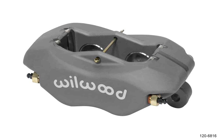 Forged Dynalite 4-Piston Brake Caliper, Anodized