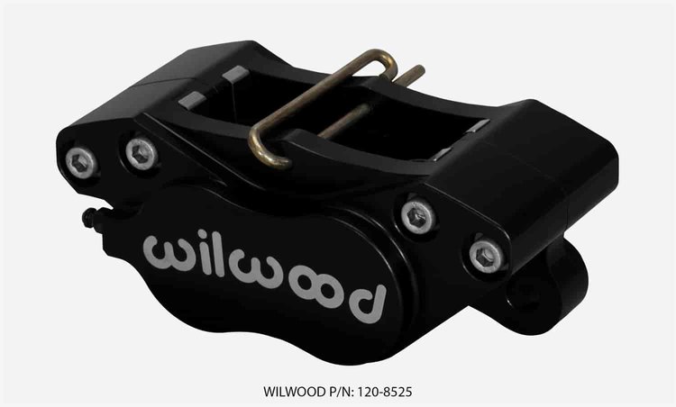 GP320 Billet 4-Piston Caliper Rotor Width: 0.24"