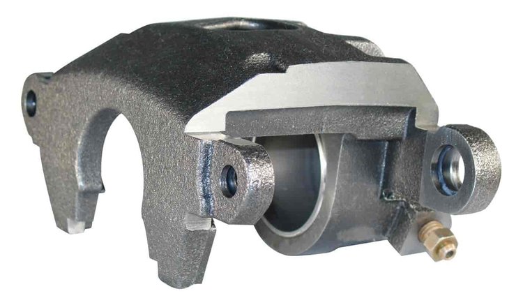 GM Metric Single Piston Floater Caliper Floating Mount: 5.46"