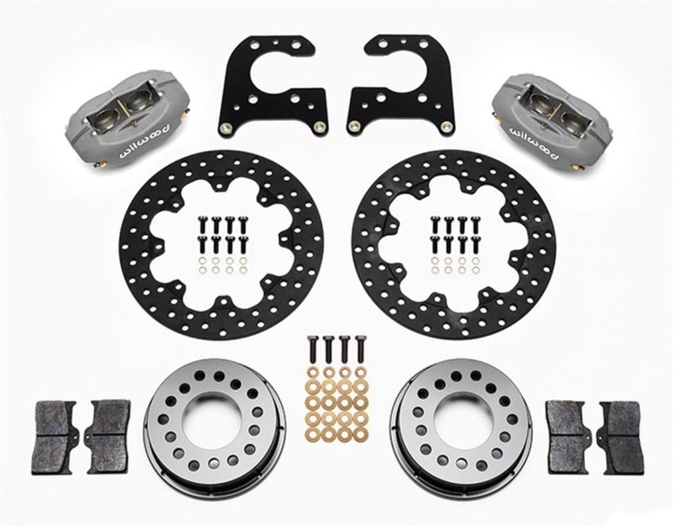 140-0261-BD Forged Dynalite Rear Drag Brake Kit Rear End: Big Ford