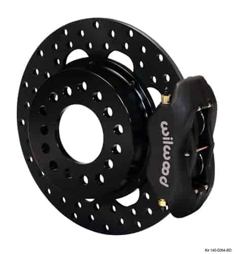 Forged Dynalite Rear Drag Brake Kit Rear End: Olds/Pontiac