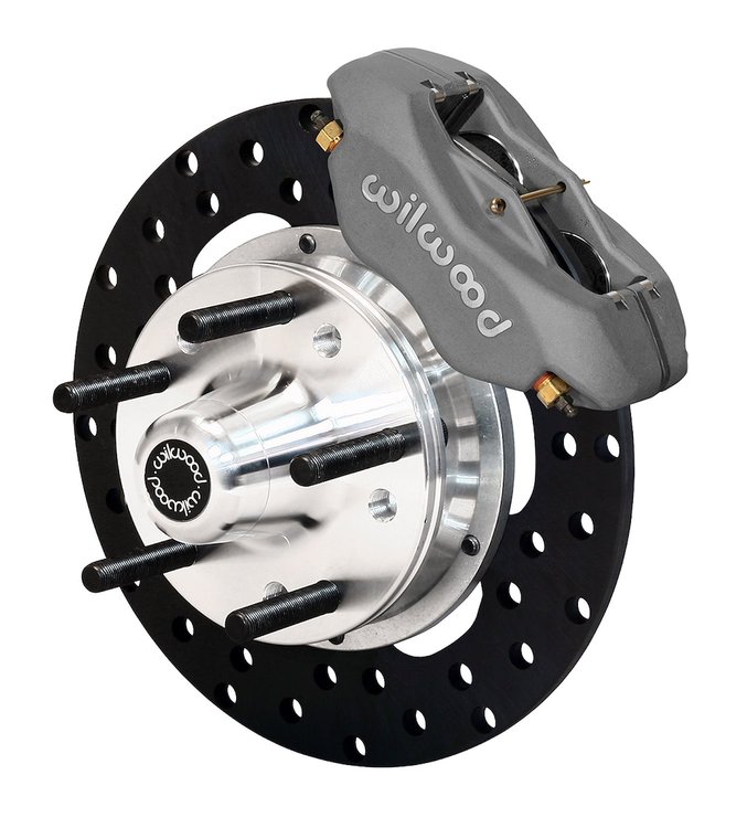 140-1013-BD Forged Dynalite Front Drag Brake Kit 1974-1978 Ford Mustang II