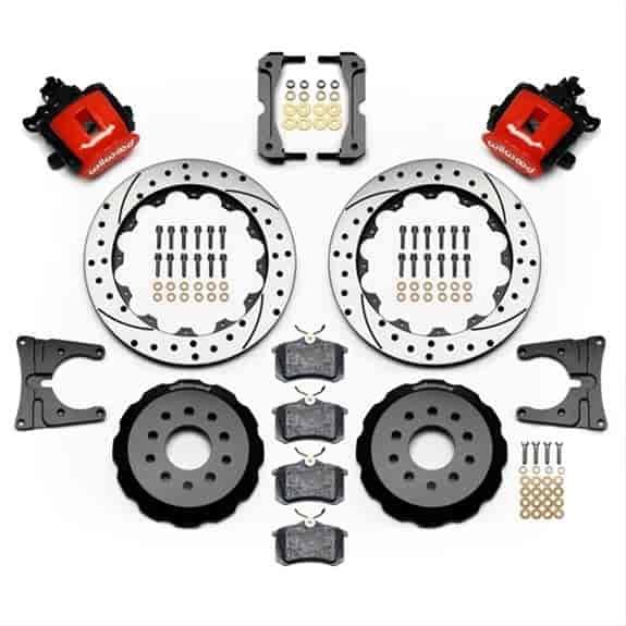 Combination Parking Brake Caliper Rear Brake Kit 2005-Up Ford Mustang