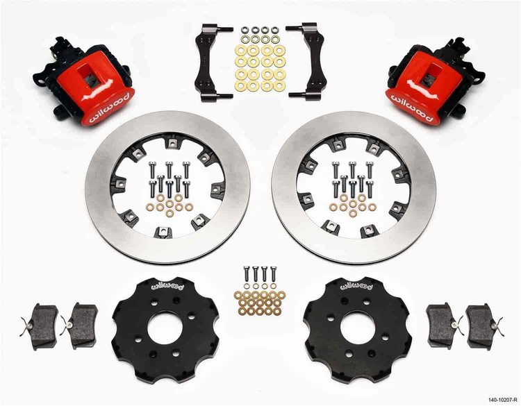 Combination Parking Brake Caliper Rear Brake Kit 1990-2001 Honda/Acura