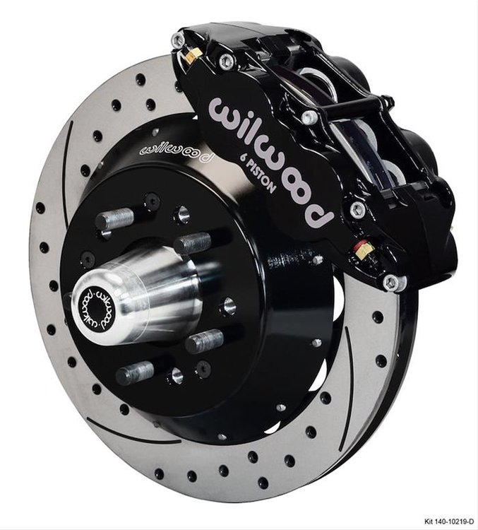 Forged Narrow Superlite 6R Big Brake Kit 1968-1970 Ford/Mercury Vehicles
