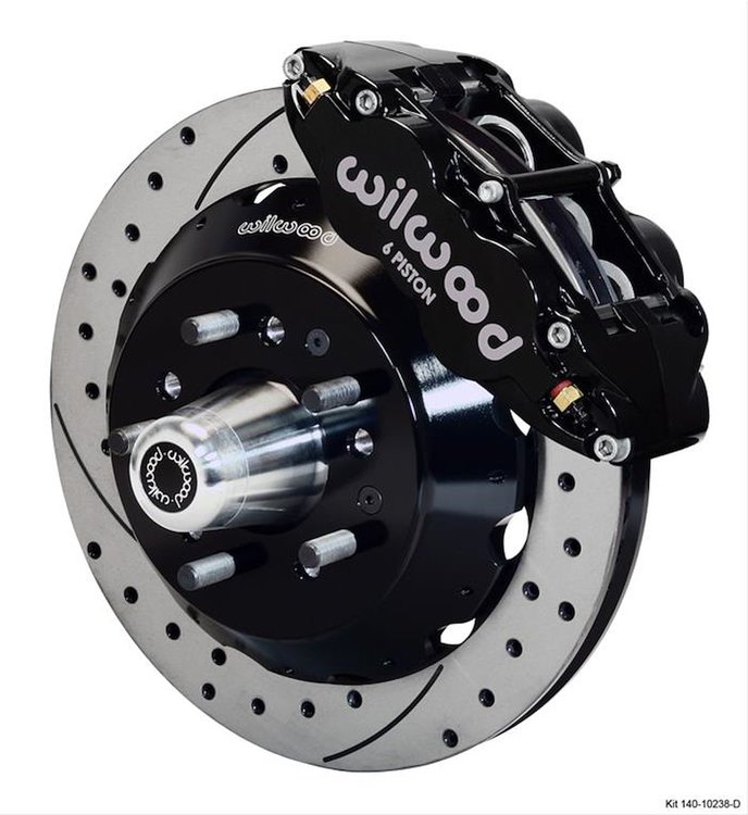 Forged Narrow Superlite 6R Big Brake Kit 1958-1970 GM Vehicles