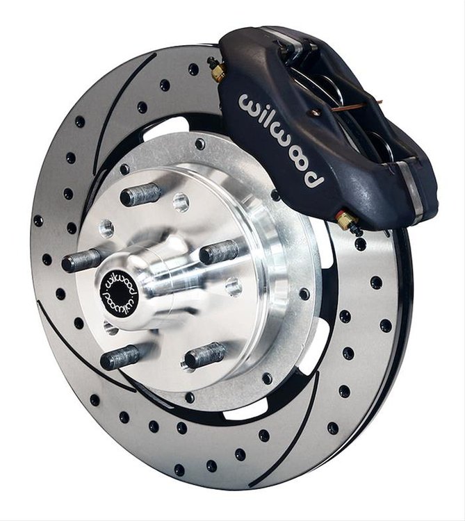 Forged Dynalite Front Brake Kit Mustang II/Pinto
