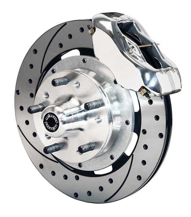 Forged Dynalite Front Brake Kit Mustang II/Pinto