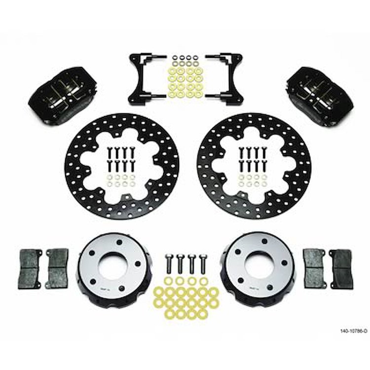 Front Drag Race Brake Kit Medium-Duty