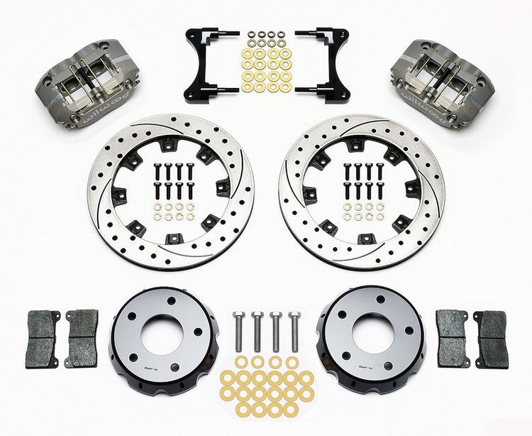 Front Drag Race Brake Kit 1998-2002 Camaro/Firebird