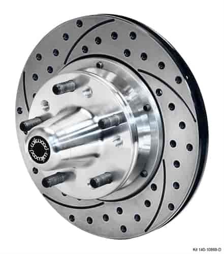 Hub and Rotor Kit 1934-1948 Early Ford Drum Spindle