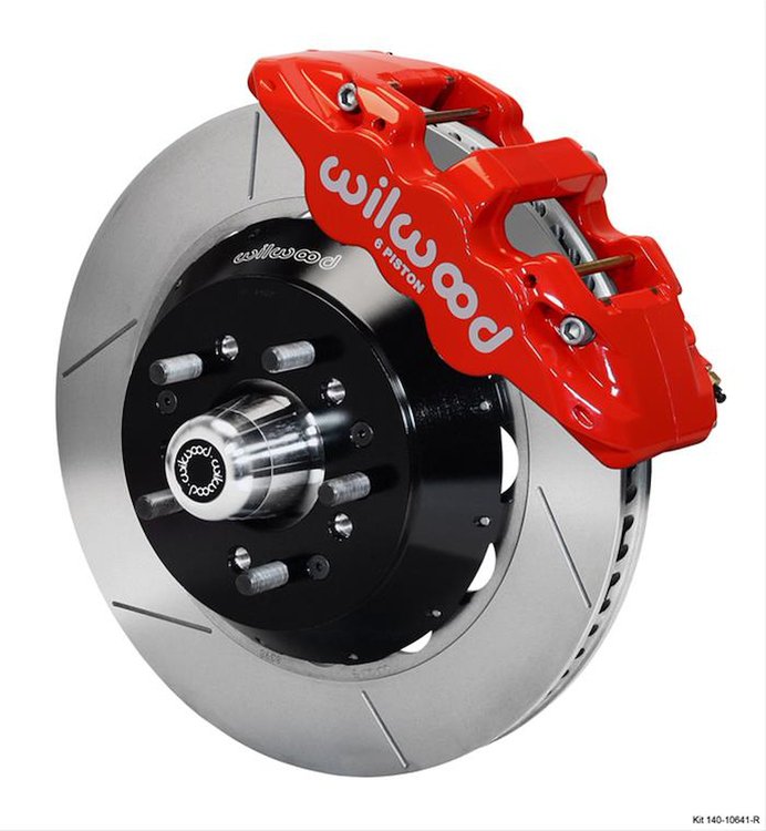 AERO6 Big Brake Front Brake Kit 1963-1979 GM Vehicles