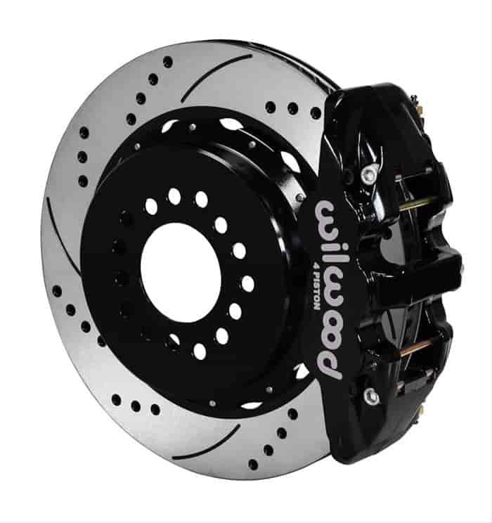 AERO4 Big Brake Rear Parking Brake Kit Rear End: Large Chevy C10 Flange