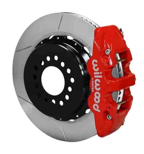 AERO4 Big Brake Rear Parking Brake Kit Rear End: Big Ford New Style Flange