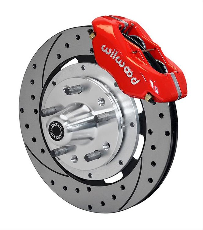 Forged Dynalite Front Brake Kit 1963-70 Ford