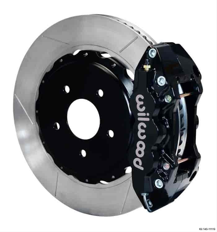 AERO4 Big Brake Rear Brake Kit for OE Parking Brake 1997-2013 Chevy Corvette/Cadillac XLR