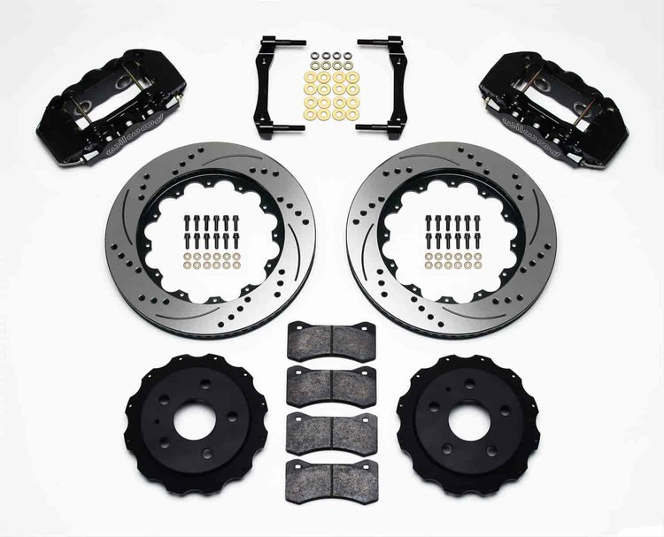 AERO4 Big Brake Rear Brake Kit for OE Parking Brake 2015-2017 Chevy Camaro