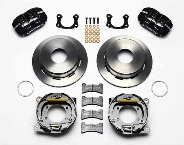 Dynapro Low-Profile Rear Parking Brake Kit Rear End Axle: Big Ford (New Style) Flange