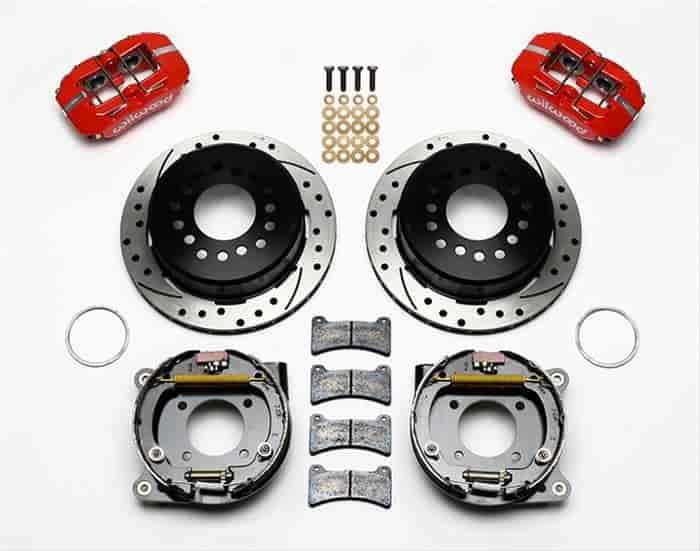 Dynapro Low-Profile Rear Parking Brake Kit Rear End Axle: 10/12 Bolt Flange