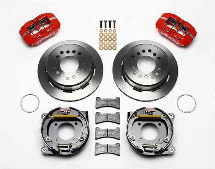Dynapro Low-Profile Rear Parking Brake Kit Rear End Axle: 10/12 Bolt Flange
