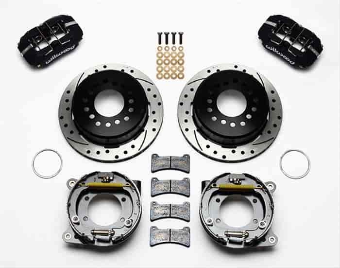 Dynapro Low-Profile Rear Parking Brake Kit Rear End Axle: 12 Bolt Late Flange