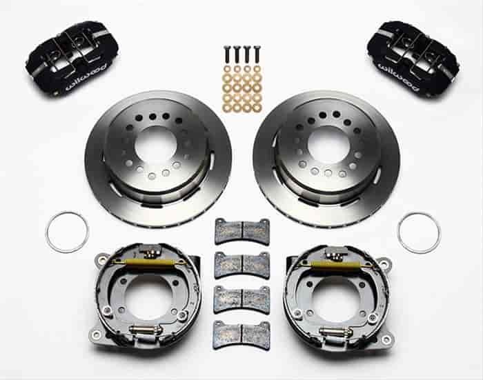 Dynapro Low-Profile Rear Parking Brake Kit Rear End Axle: 12 Bolt Late Flange