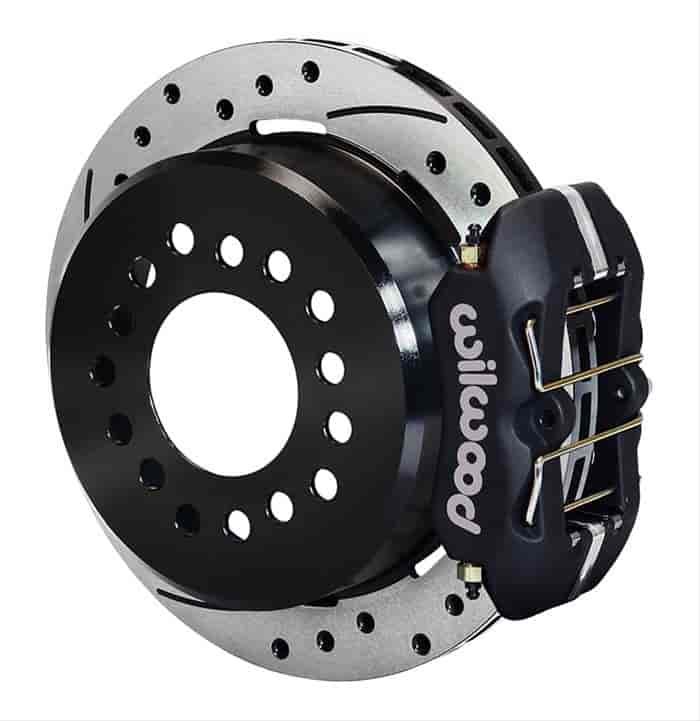 Dynapro Low-Profile Rear Parking Brake Kit Rear End Axle: Big Ford New Style