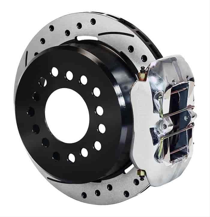 Dynapro Low-Profile Rear Parking Brake Kit Rear End Axle: Big Ford New Style