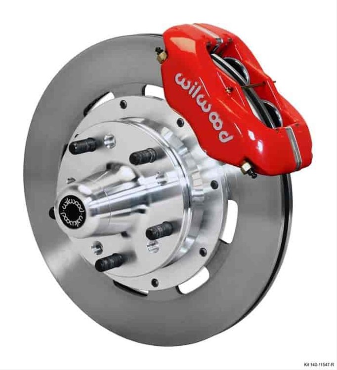 Forged Dynalite Front Brake Kit Magnum Force 2.00" Drop Spindle (Not Included)