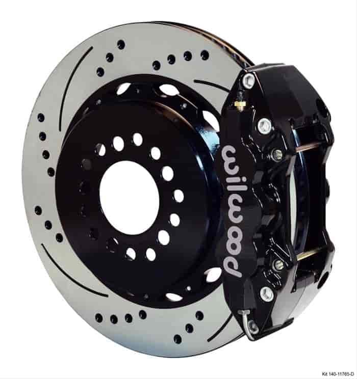 AERO4 Big Brake Rear Brake Kit for OE Parking Brake 2005-2011 Dodge/Chrysler Vehicles